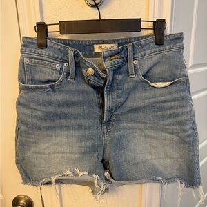 Madewell The Curvy Perfect Vintage Denim Shorts